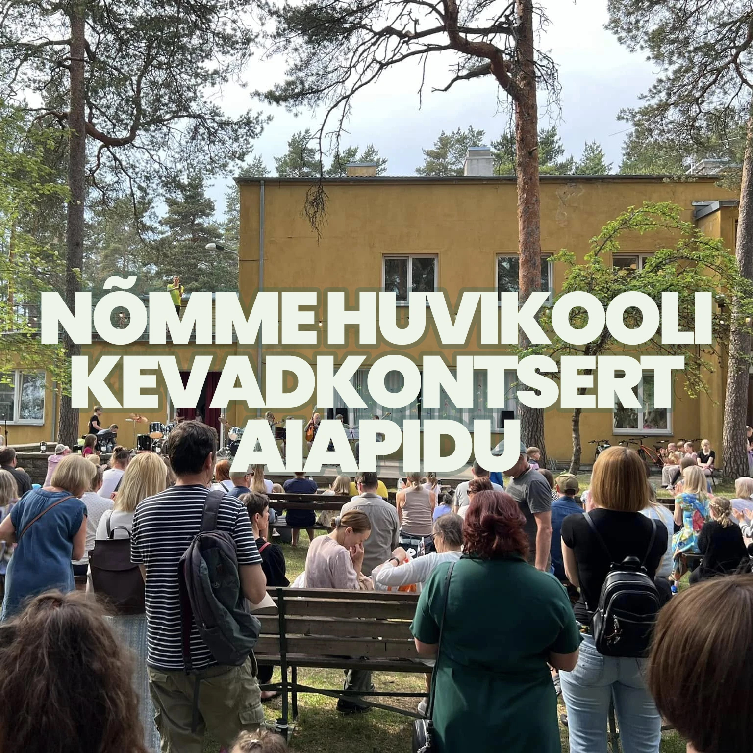 Nõmme huvikooli kevadkontsert-aiapidu
